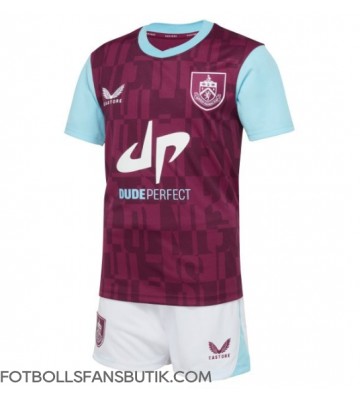 Burnley Replika Hemmatröja Barn 2024-25 Kortärmad (+ Korta byxor)